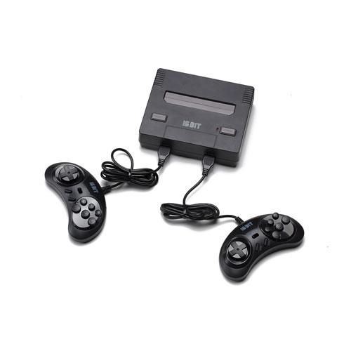 Игровая приставка SEGA Super Drive NES Black (166 встроенных игр, 16 bit, 2 дж.) - фото 3 - id-p69346829