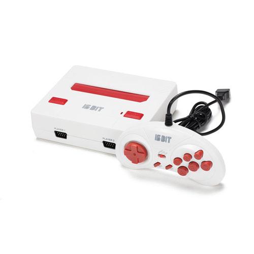 Игровая приставка SEGA Super Drive NES White (166 встроенных игр, 16 bit, 2 дж.) - фото 2 - id-p69346881