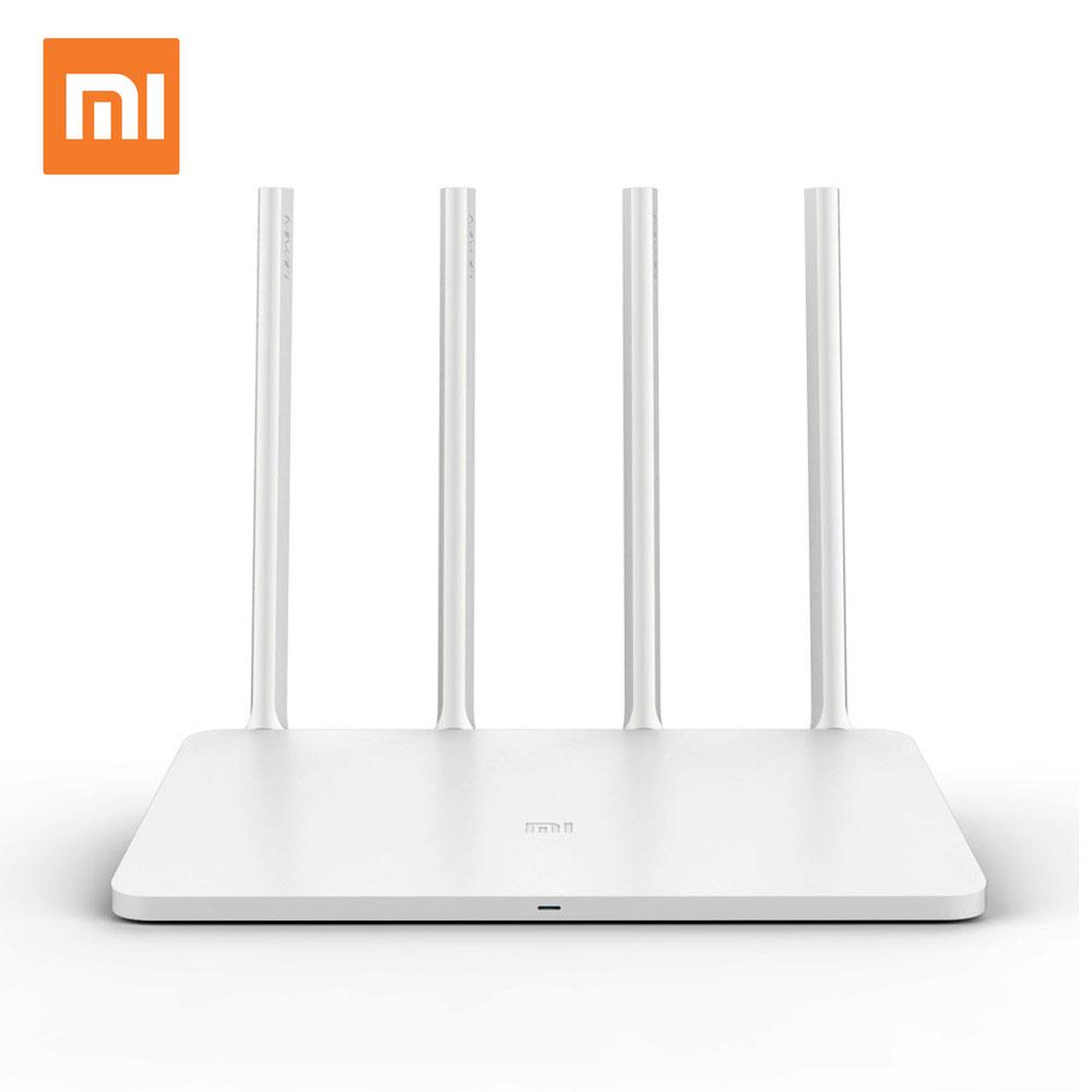 Беспроводной маршрутизатор Xiaomi Mi Wi-Fi Router 3, 2,4 и 5 ГГц, скорость до 300 Мбит/с, MediaTek MT7620A