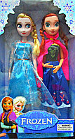 Куклы «Холодное сердце»  Frozen  Эльза и Анна 37см, шарнирные.