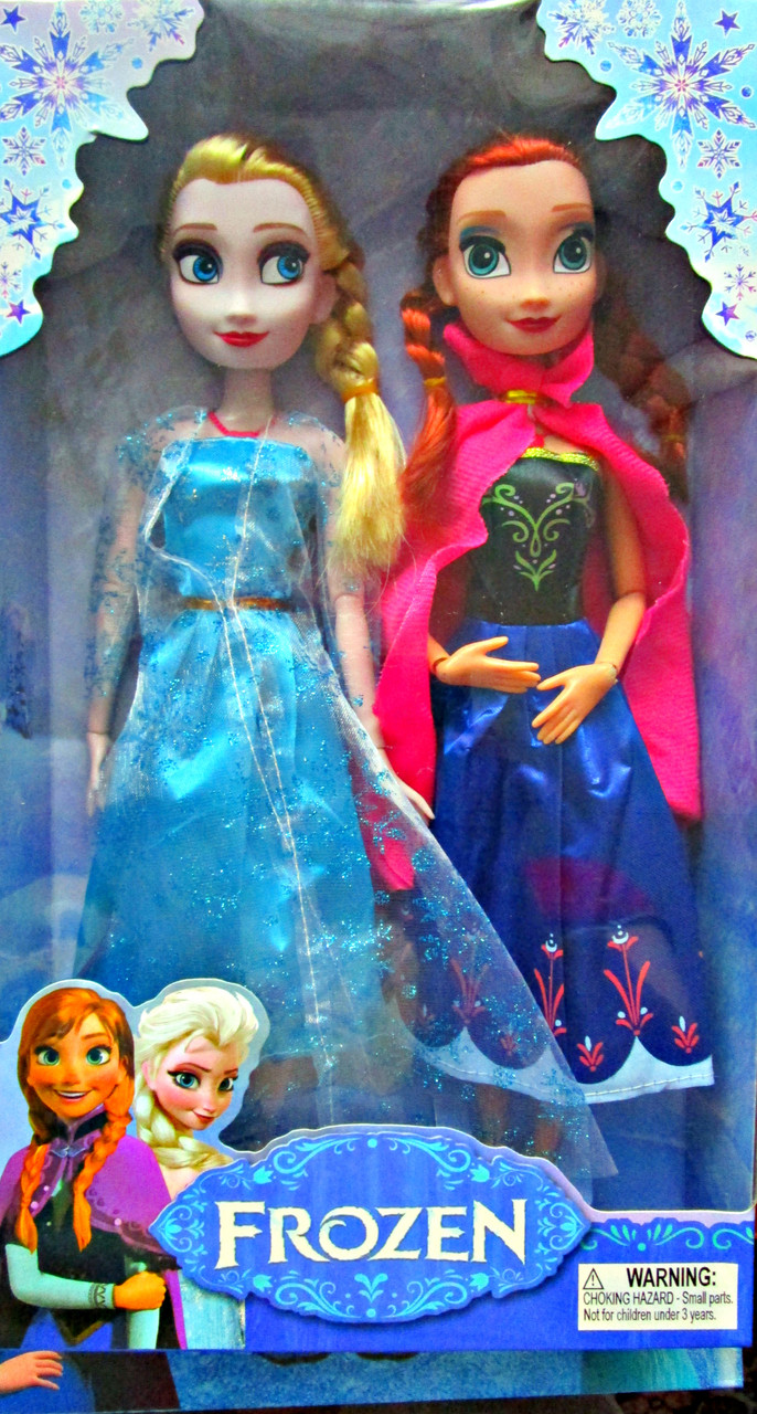 Куклы «Холодное сердце» Frozen Эльза и Анна 37см, шарнирные. - фото 1 - id-p69365971