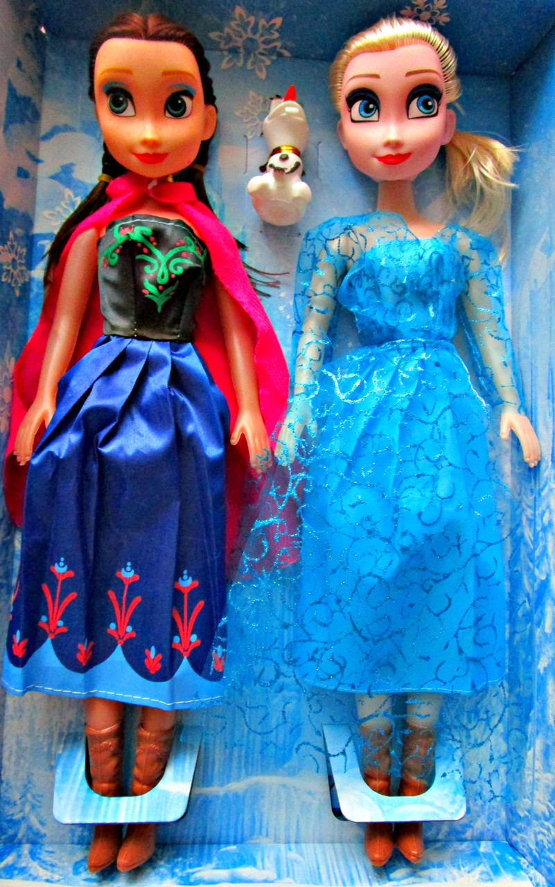 Куклы «Холодное сердце»  Frozen  Эльза и Анна и олаф арт.3300