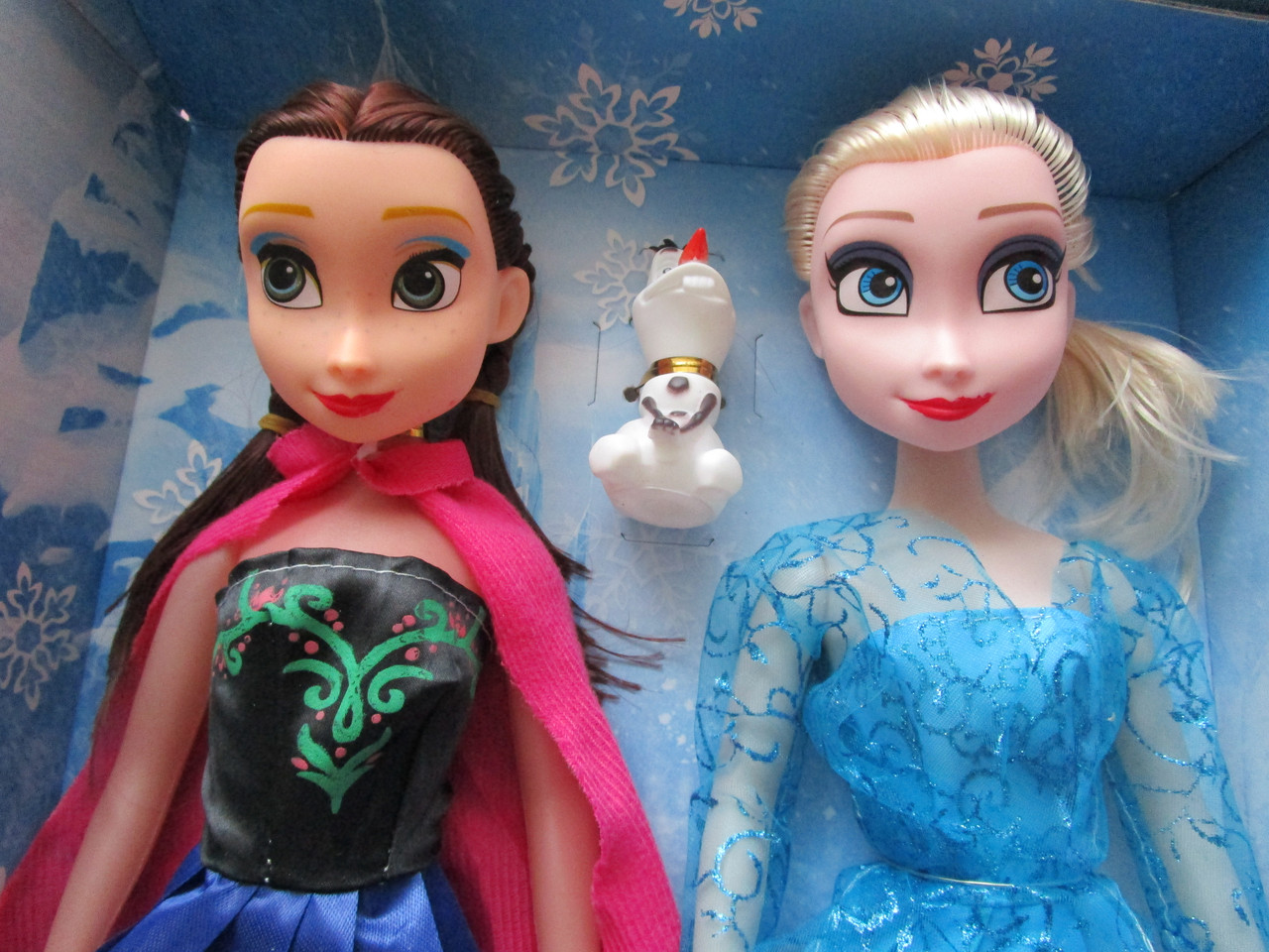 Куклы «Холодное сердце» Frozen Эльза и Анна и олаф арт.3300 - фото 2 - id-p69366614