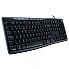 Клавиатура K200 Media черная  (СМ) 002746