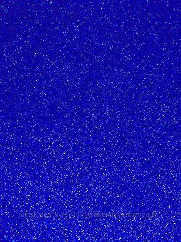 Фоамиран глиттерный синий, 20x30 см.,толщина 2 мм (H076) - фото 1 - id-p69395736