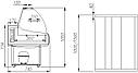 Холодильная витрина Полюс ВХС-1,0 ЭКО MINI, фото 2