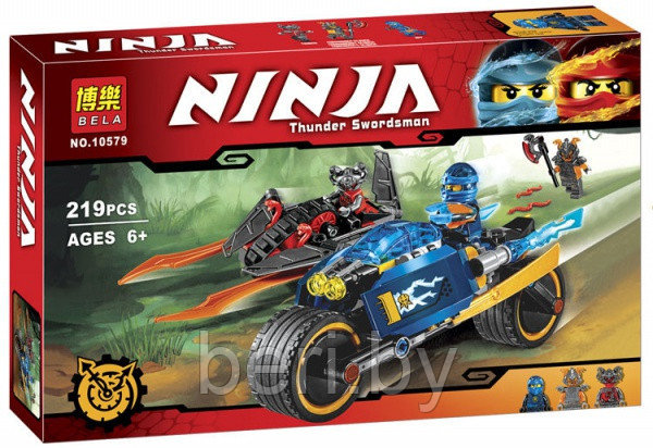 Конструктор Bela Ninja 10579 Пустынная молния 219 деталей (аналог Lego Ninjago 70622) - фото 1 - id-p69397716