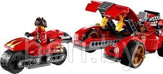 Конструктор Bela Ninjago 9796 Ниндзя-перехватчик. Огненная машина, 425 деталей (аналог Lego Ninjago - фото 3 - id-p69397919
