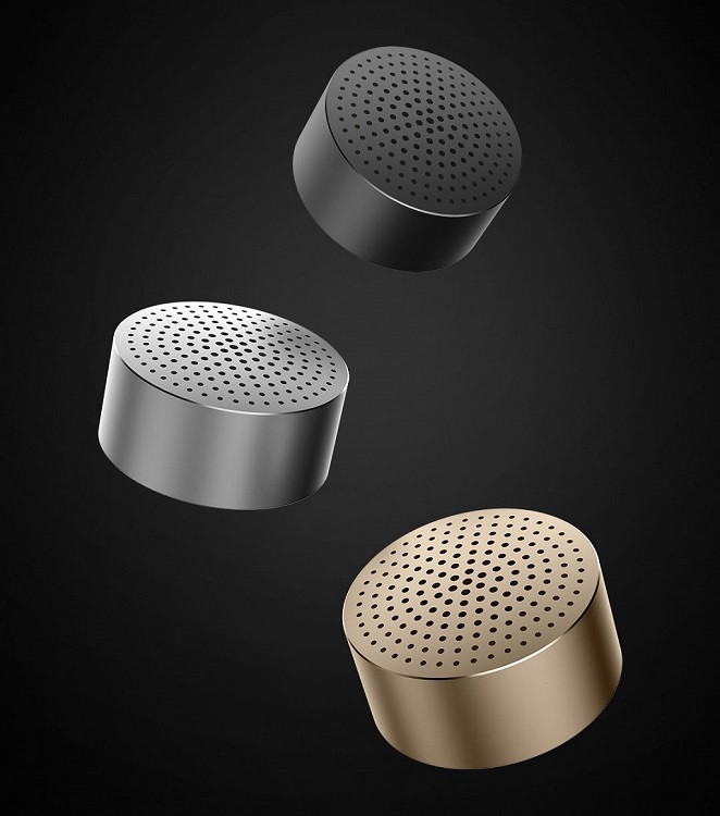 Портативная колонка Xiaomi Mi Portable Bluetooth Speaker Gold - фото 5 - id-p69399936