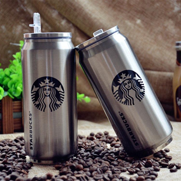 Термокружка - банка "Starbucks Coffee" 500 мл - фото 2 - id-p69400122