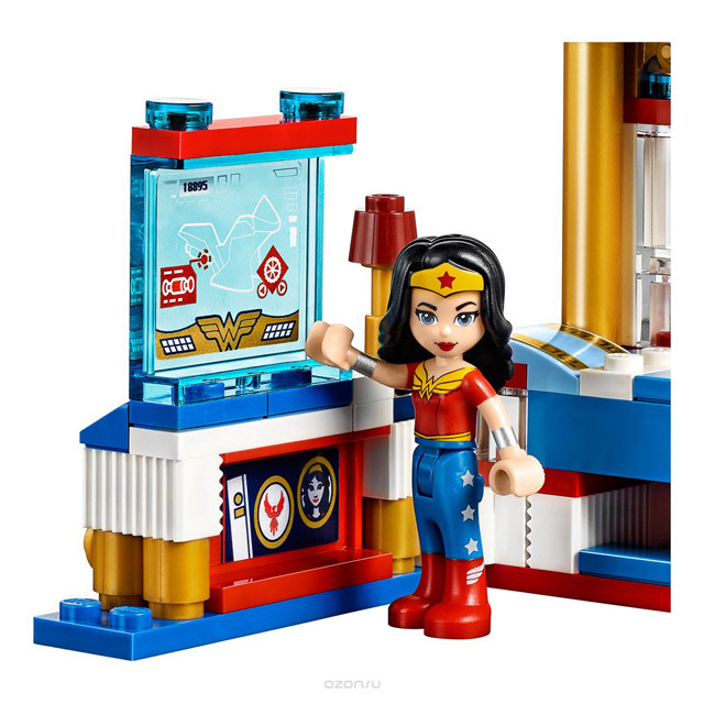 Конструктор Bela Super Power Girls 10616 "Дом Чудо-женщины" (аналог Lego 41235) 192 детали - фото 5 - id-p69402013