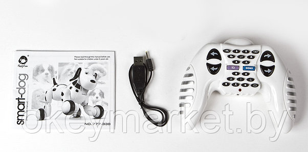 Радиоуправляемая робот-собака HappyCow Smart Dog Рink 777-338, фото 3