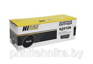 Картридж Hi-Black (HB-Q2612A) для HP LJ 1010/1020/3050, 2K