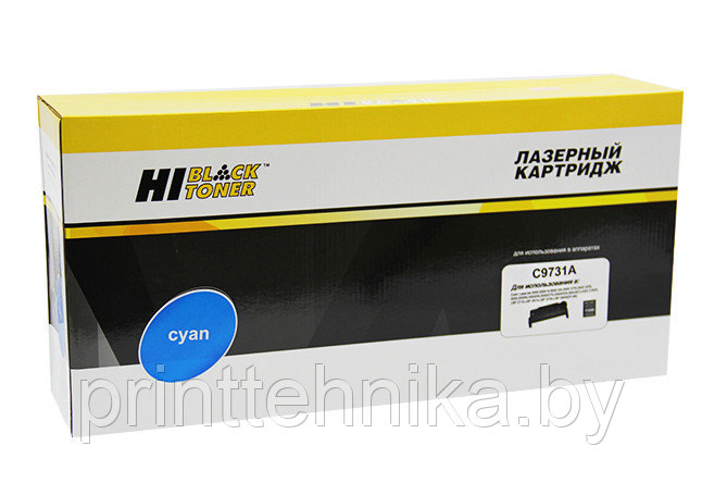 Картридж Hi-Black (HB-C9731A) для HP CLJ 5500/5550, Восстановленный, C, 11K