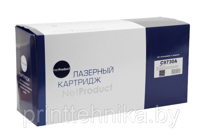 Картридж NetProduct (N-C9730A) для HP CLJ 5500/5550, Восстановленный, Bk, 11K