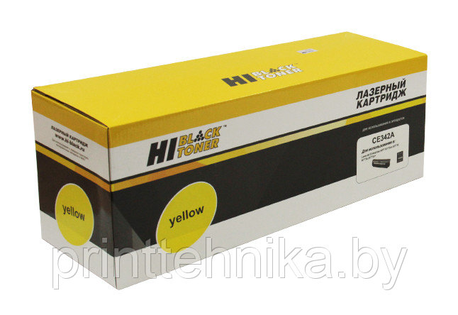Картридж Hi-Black (HB-CE342A) для HP CLJ Enterprise MFP M775dn/775f/775z, №651A, Y, 16K
