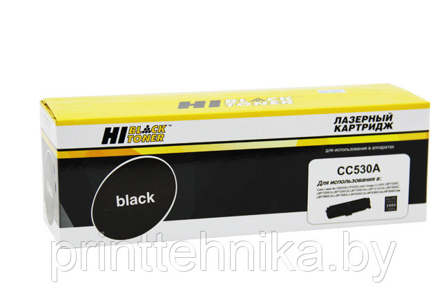 Картридж Hi-Black (HB-CC530A/№ 718) для HP CLJ CP2025/CM2320/Canon LBP7200, Bk, 3,5K - фото 1 - id-p66817326