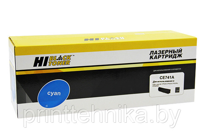 Картридж Hi-Black (HB-CE741A) для HP CLJ CP5220/5225/5225n/5225dn, Восстанов., C, 7,3K