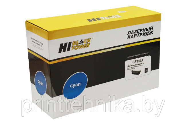 Картридж Hi-Black (HB-CF331A) для HP CLJ M651n/651dn/651xh, №654A, Восстанов., C, 15K