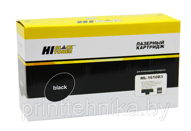 Картридж Hi-Black (HB-ML-1610D3) для Samsung ML-1610/2010/2015/ Xerox Ph 3117/3122, 3K - фото 1 - id-p66818253