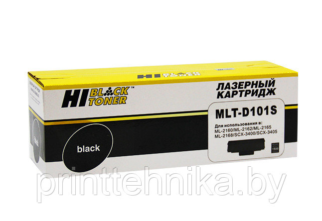 Картридж Hi-Black (HB-MLT-D101S) для Samsung ML-2160/2162/2165/2166W/SCX3400/3406W, 1,5K - фото 1 - id-p66818268