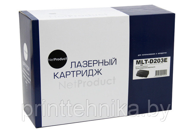 Картридж NetProduct (N-MLT-D203E) для Samsung SL-M3820/3870/4020/4070, 10K - фото 1 - id-p66818279