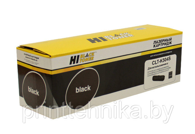 Картридж Hi-Black (HB-CLT-K504S) для Samsung CLP-415/470/475/CLX-4170/4195, Bk, 2,5K