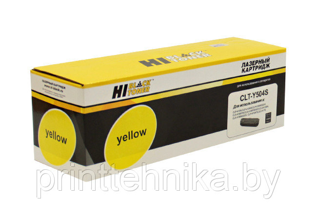 Картридж Hi-Black (HB-CLT-Y504S) для Samsung CLP-415/470/475/CLX-4170/4195, Y, 1,8K