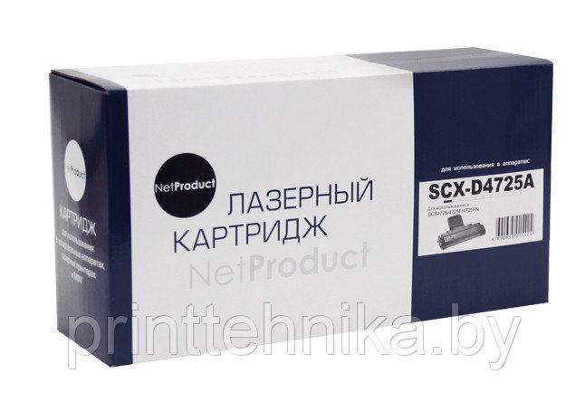 Картридж NetProduct (N-SCX-D4725A) для Samsung SCX-4725F, 3K