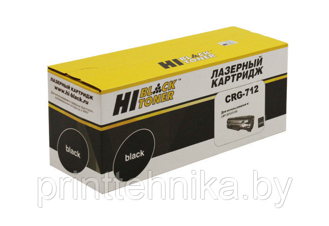 Картридж Hi-Black (HB-№712) для Canon LBP 3010/3100, 2K - фото 1 - id-p66818379