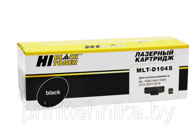 Картридж Hi-Black (HB-MLT-D104S) для Samsung ML-1660/1665/1860/SCX-3200/3205, 1,5K - фото 1 - id-p66818309