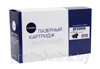 Картридж NetProduct (N-SP200HS) для Ricoh Aficio SP200N/SP202SN/SP203SFN, 2,6K