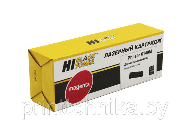 Тонер-картридж Hi-Black (HB-106R01482) для Xerox Phaser 6140n/6140dn, M, 2K