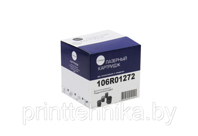 Тонер-картридж NetProduct (N-106R01272) для Xerox Phaser 6110, M, 1K