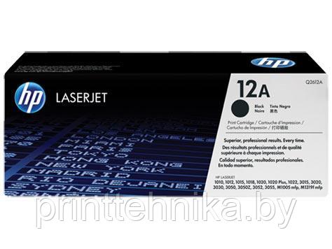 Картридж оригинальный HP LJ 1010 / 1020 / 3050 Q2612A, 2K - фото 1 - id-p66833729