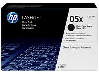 Картридж HP LJ P2055d/dn (CE505XD) черный Двойная упаковка 2*6.5k