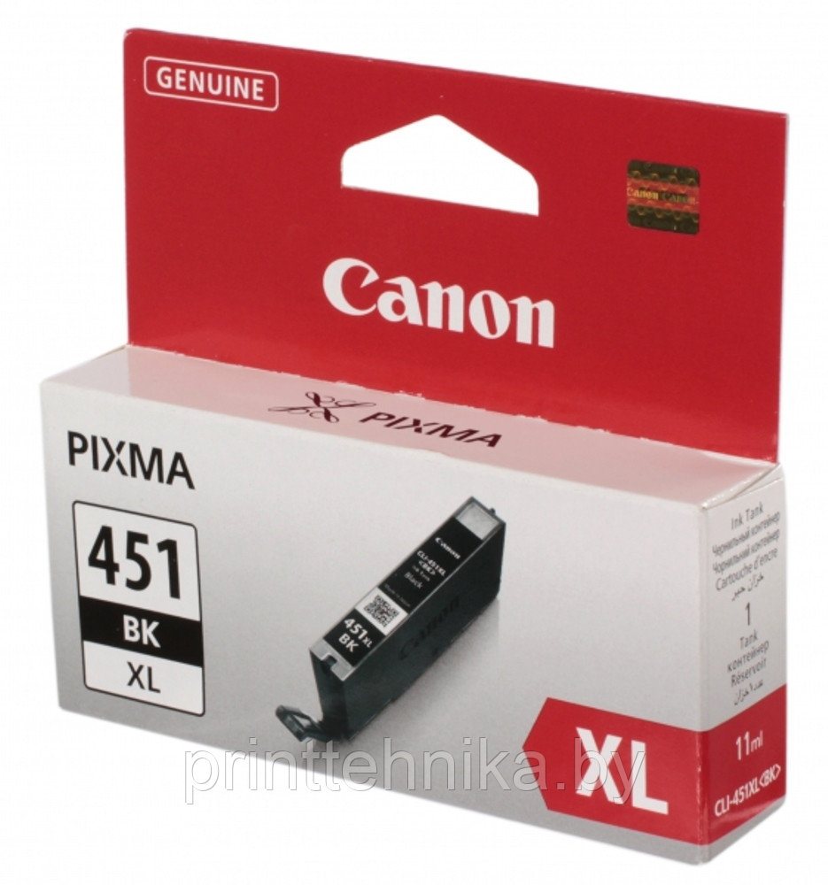 Картридж Canon PIXMA iP7240/MG6340/MG5440 (O) CLI-451BK, BK - фото 1 - id-p66973412