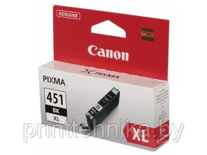 Картридж оригинальный Canon PIXMA iP7240/MG6340/MG5440 (O) CLI-451XLBK, BK