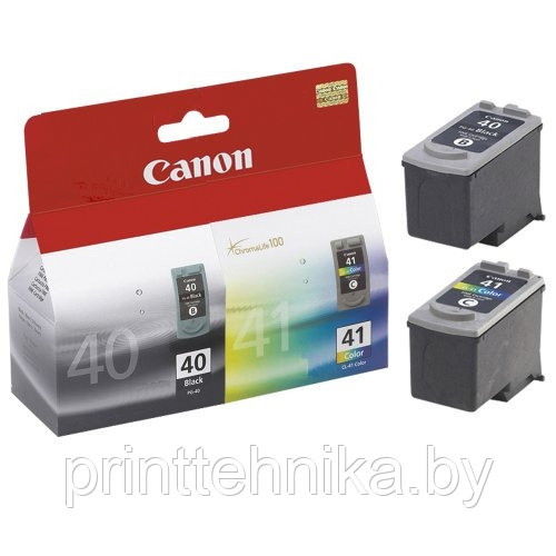 Набор картриджей Canon iP1200/1300/160 MULTIPACK PG-40/CL-41 (O) 0615B043 - фото 1 - id-p66973433