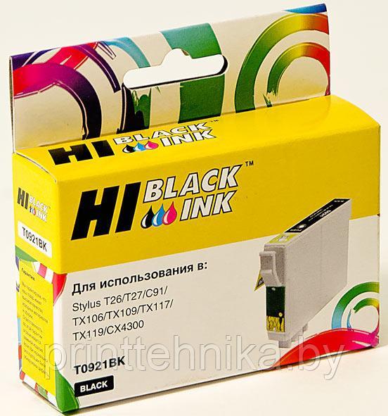 Картридж Hi-Black (HB-T0921) для Epson Stylus C91/CX4300/T26/TX106/109, Bk