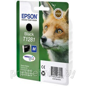 Картридж Epson Stylus S22/SX125/SX420W/SX425W/BX305F (O) C13T12814011/C13T12814012, BK