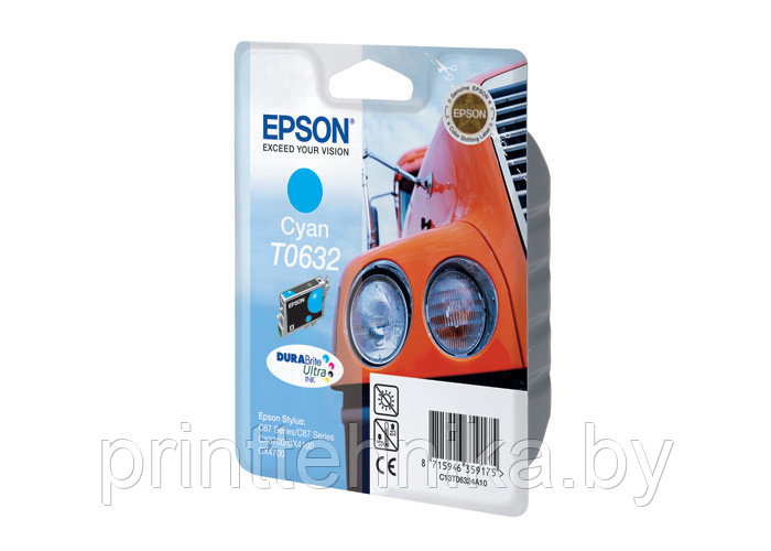 Картридж Epson Stylus C67/87/CX3700/4100/4700 (O) C13T06324A, C