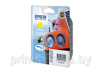 Картридж Epson Stylus C67/87/CX3700/4100/4700 (O) C13T06344A, Y