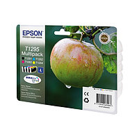 Комплект картриджей Epson Stylus SX230/235W/SX420W/SX425W (О) C13T12954010/12, BK,C,M,Y