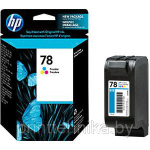 Картридж оригинальный HP №78 DeskJet 9xxC/PhotoSmart 1xxx (О) C6578D Color ( 19 мл. )