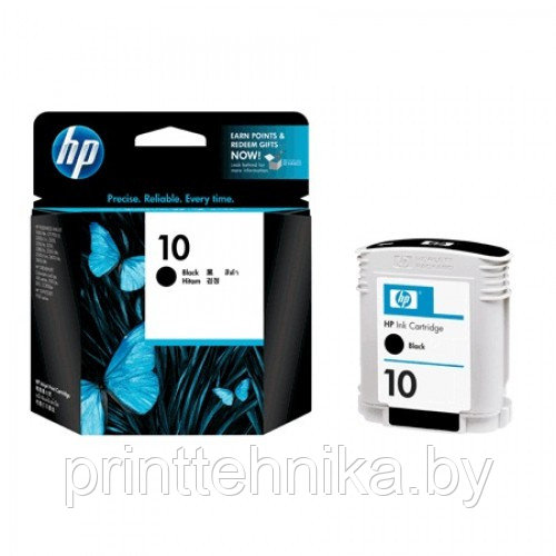 Картридж HP Business Inkjet 2200/2250, №10 (O) C4844A, BK - фото 1 - id-p66973986