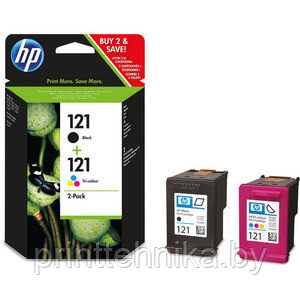 Картридж HP DJ F4283/D2563 №121 (O) CN637HE BK/Tri-color