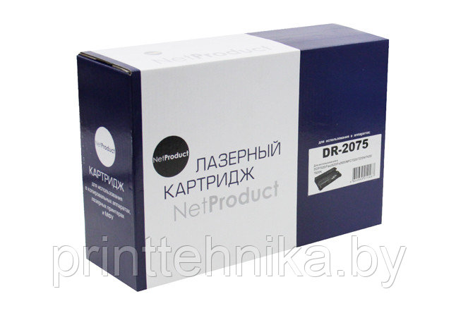 Драм-юнит NetProduct (N-DR-2075) для Brother HL-2030/2040/2070/ DCP-7010/7420/7820, 12K