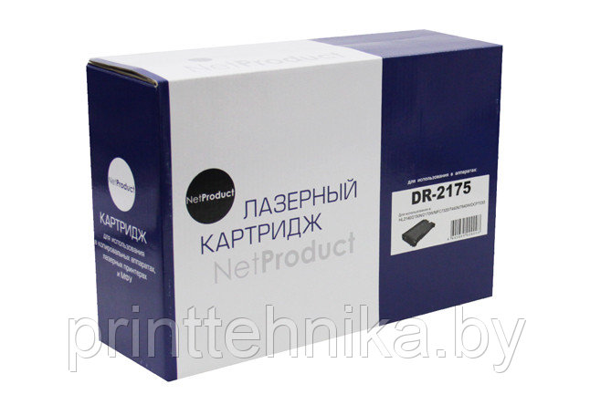 Драм-юнит NetProduct (N-DR-2175) для Brother HL-2140/2150/2170/7030/7040, 12K