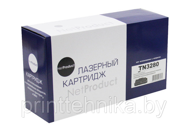 Тонер-картридж NetProduct (N-TN-3280) для Brother HL-5340/5350/5370/5380//DCP8070D, 8K